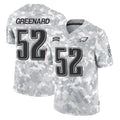 Davalo P.Eagles #52 Jonathan Greenard Player Arctic Camo Salute to Service Limited Game Stitched Jerseys