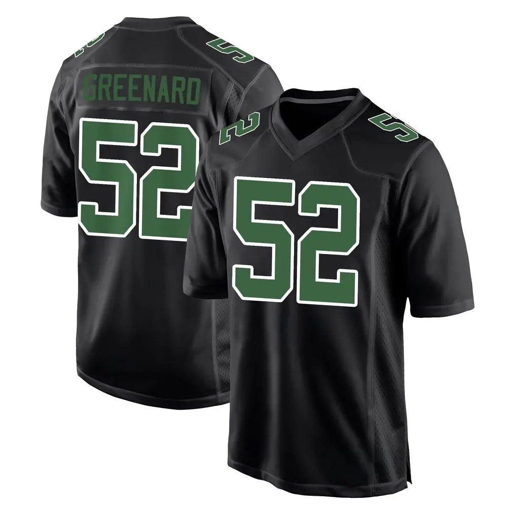 Davalo P.Eagles #52 Jonathan Greenard Player Carbon Green Fashion Home Game Stitched Jerseys