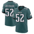 Davalo P.Eagles #52 Jonathan Greenard Player Green Home Game Stitched Jerseys