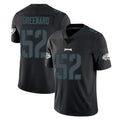 Davalo P.Eagles #52 Jonathan Greenard Player Limited Black Impact Home Game Stitched Jerseys