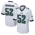 Davalo P.Eagles #52 Jonathan Greenard Player White Home Game Stitched Jerseys