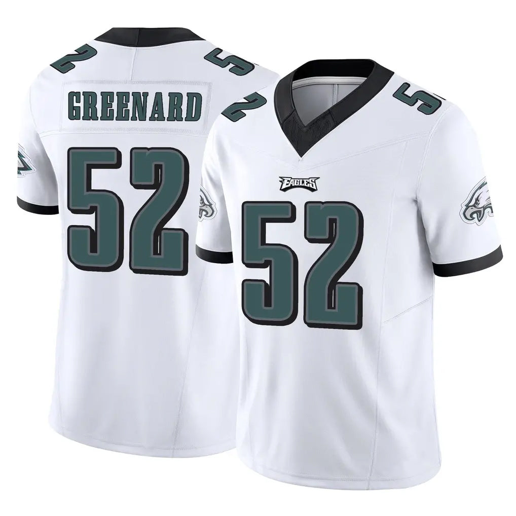 Davalo P.Eagles #52 Jonathan Greenard Player White Limited Vapor F.U.S.E. Home Game Stitched Jerseys