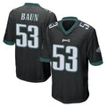 Davalo P.Eagles #53 Zack Baun Player Black Home Game Stitched Jerseys