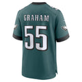 Davalo P.Eagles #55 Brandon Graham Player Green Stitched Home Game Stitched Jerseys