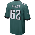 Davalo P.Eagles #62 Jason Kelce Midnight Green Game Stitched Jerseys
