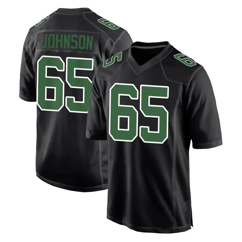 Davalo P.Eagles #65 Lane Johnson Player Carbon Green Fashion Home Game Stitched Jerseys