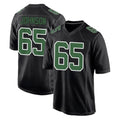 Davalo P.Eagles #65 Lane Johnson Player Carbon Green Fashion Home Game Stitched Jerseys