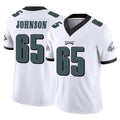 Davalo P.Eagles #65 Lane Johnson Player White Limited Vapor F.U.S.E. Home Game Stitched Jerseys