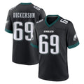 Davalo P.Eagles #69 Landon Dickerson Player Black Game Home Stitched Jerseys