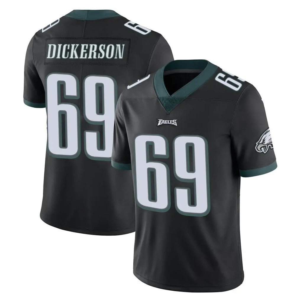 Davalo P.Eagles #69 Landon Dickerson Player Black Limited Vapor Untouchable Home Game Stitched Jerseys