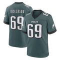 Davalo P.Eagles #69 Landon Dickerson Player Green Home Game Stitched Jerseys