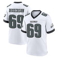 Davalo P.Eagles #69 Landon Dickerson Player White Game Home Stitched Jerseys