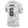 Davalo P.Eagles #6 DeVonta Smith Arctic Camo 2024 Salute to Service Limited Stitched Jerseys