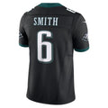 Davalo P.Eagles #6 DeVonta Smith Black Alternate Vapor F.U.S.E. Limited Stitched Jerseys