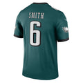Davalo P.Eagles #6 DeVonta Smith Green Legend Player Performance Top Stitched Jerseys