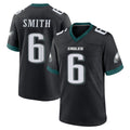 Davalo P.Eagles #6 DeVonta Smith Player Black Game Home Stitched Jerseys