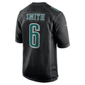 Davalo P.Eagles #6 DeVonta Smith Player Carbon Black Fashion Game Stitched Jerseys