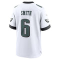 Davalo P.Eagles #6 DeVonta Smith White White Game Stitched Jerseys