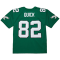 Davalo P.Eagles #82 Mike Quick Mitchell & Ness Kelly Green Legacy Replica Jersey