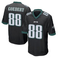 Davalo P.Eagles #88 Dallas Goedert Player Black Home Game Stitched Jerseys