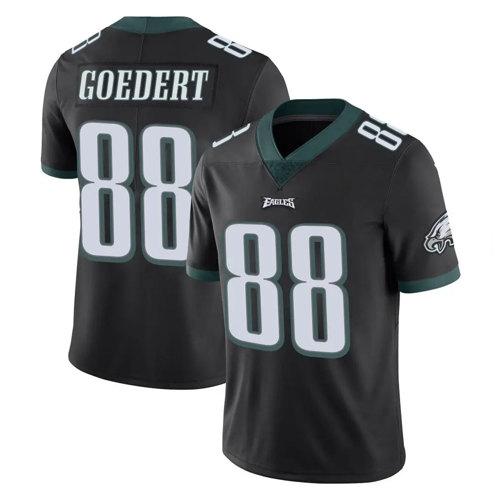 Davalo P.Eagles #88 Dallas Goedert Player Black Limited Vapor Untouchable Home Game Stitched Jerseys