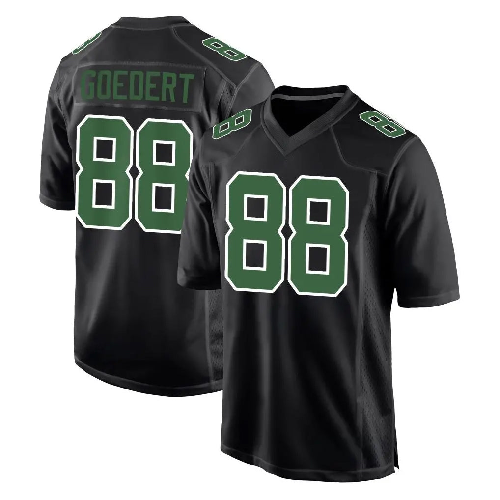 Davalo P.Eagles #88 Dallas Goedert Player Carbon Green Fashion Home Game Stitched Jerseys