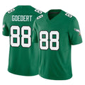 Davalo P.Eagles #88 Dallas Goedert Player Green Kelly Alternate Vapor F.U.S.E. Home Game Stitched Jerseys