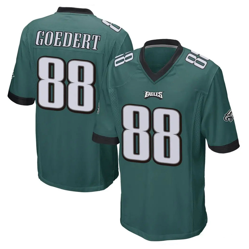 Davalo P.Eagles #88 Dallas Goedert Player Team Color Green Home Game Stitched Jerseys