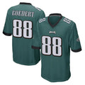 Davalo P.Eagles #88 Dallas Goedert Player Team Color Green Home Game Stitched Jerseys