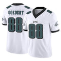 Davalo P.Eagles #88 Dallas Goedert Player White Limited Vapor F.U.S.E. Home Game Stitched Jerseys