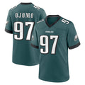 Davalo P.Eagles #97 Moro Ojomo Player Green Home Game Stitched Jerseys
