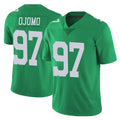 Davalo P.Eagles #97 Moro Ojomo Player Green Limited Vapor Untouchable Home Game Stitched Jerseys