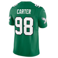 Davalo P.Eagles #98 Jalen Carter Green Alternate Vapor F.U.S.E. Limited Jersey Stitched American Stitched Jersey