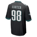 Davalo P.Eagles #98 Jalen Carter Player Black Alternate Game Stitched Jerseys
