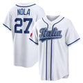 Davalo P.Phillies #27 Aaron Nola Player White 2026 World Classic Limited Stitched Jerseys