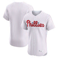 Davalo P.Phillies Blank Player White Home Limited Elite Stitched Jerseys