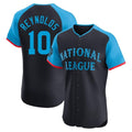 Davalo P.Pirates #10 Bryan Reynolds Player Navy National League All-Star Home Limited Elite Stitched Jerseys