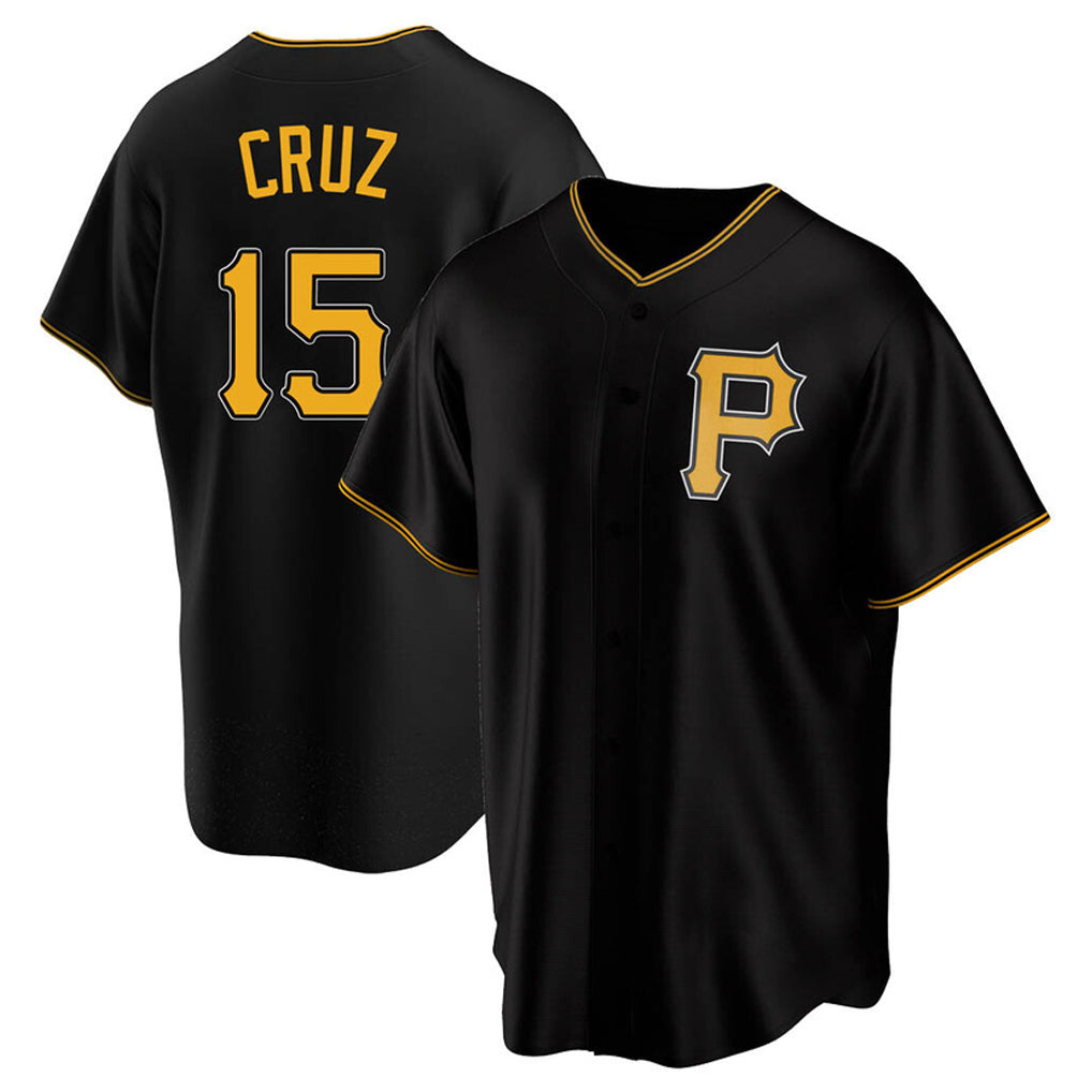 Davalo P.Pirates #15 Oneil Cruz Player Black Alternate 2025 Home Game Stitched Jerseys