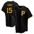 Davalo P.Pirates #15 Oneil Cruz Player Black Alternate 2025 Home Game Stitched Jerseys