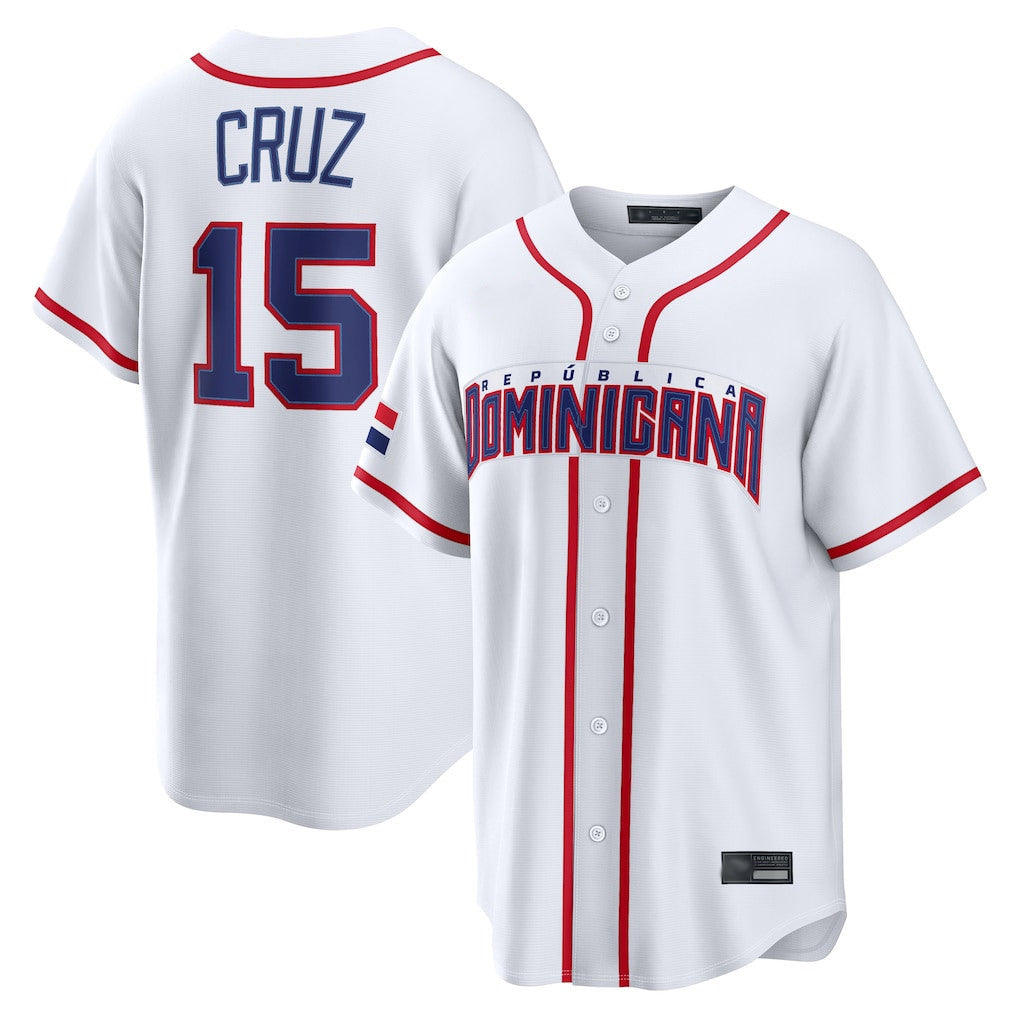 Davalo P.Pirates #15 Oneil Cruz Player White 2026 World Classic Home Limited Stitched Jerseys
