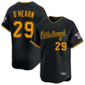 Davalo P.Pirates #29 Ryan O'Hearn Player Black Alt Home Limited Stitched Jerseys