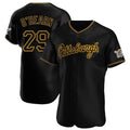 Davalo P.Pirates #29 Ryan O?¡®Hearn Player Black Home Limited Elite Stitched Jerseys