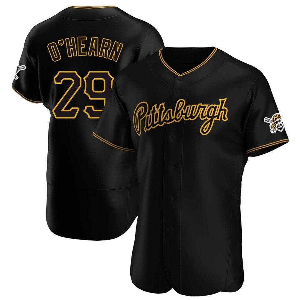 Davalo P.Pirates #29 Ryan O?¡®Hearn Player Black Home Limited Elite Stitched Jerseys