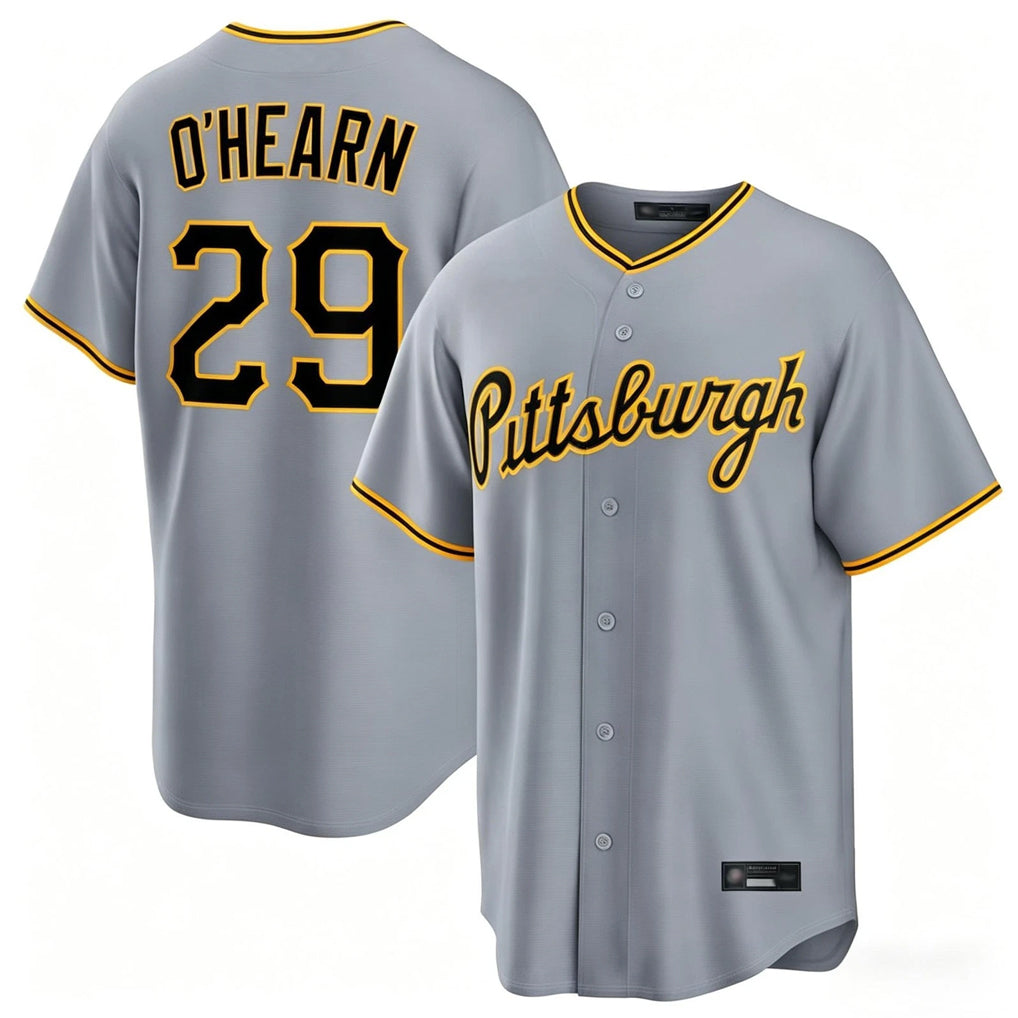 Davalo P.Pirates #29 Ryan O?¡®Hearn Player Gray Road Home Limited Game Stitched Jerseys