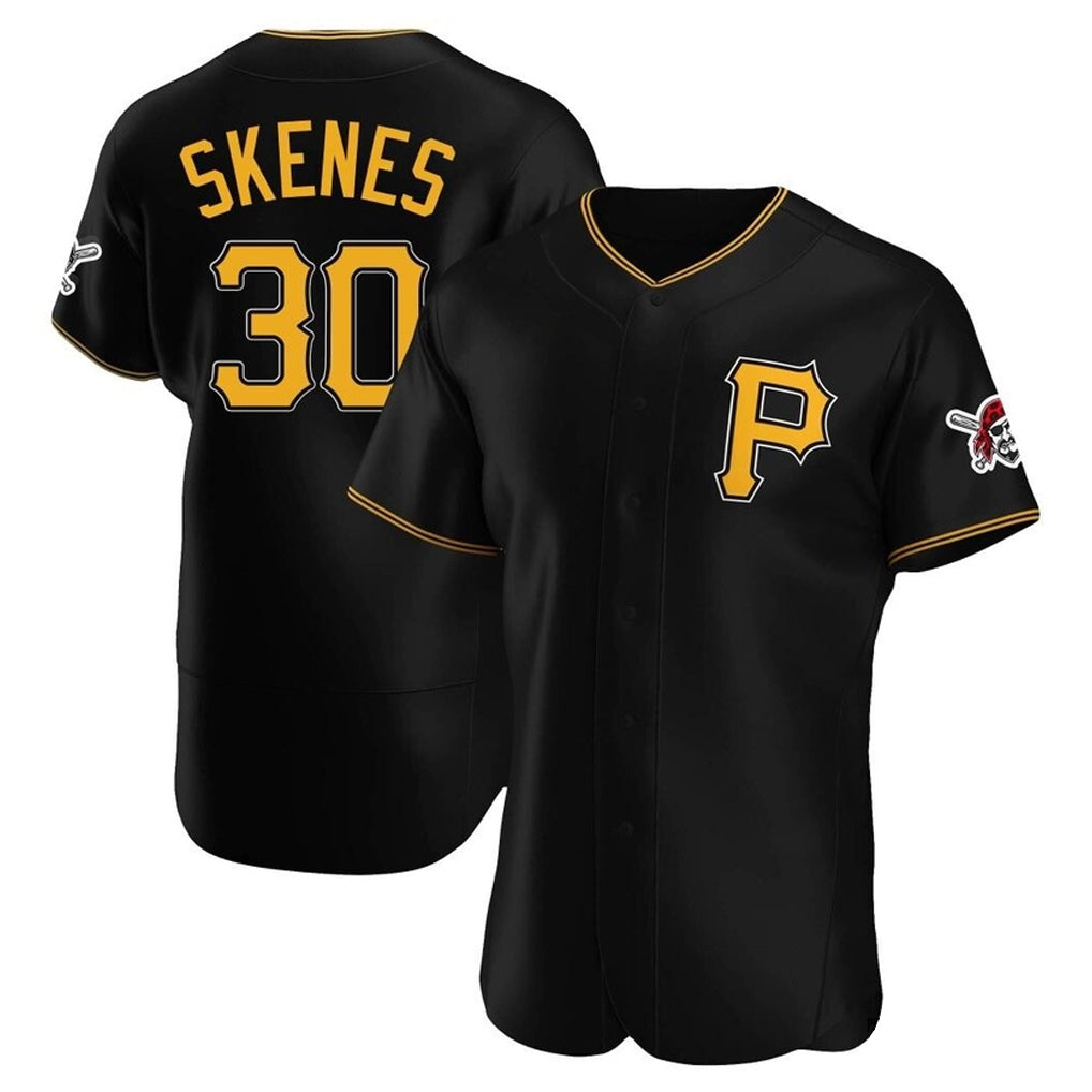 Davalo P.Pirates #30 Paul Skenes Player Black Alternate 2025 Home Limited Elite Stitched Jerseys