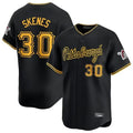 Davalo P.Pirates #30 Paul Skenes Player Black Home Limited Stitched Jerseys