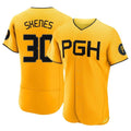 Davalo P.Pirates #30 Paul Skenes Player Gold City Connect Home Limited Elite Stitched Jerseys