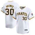 Davalo P.Pirates #30 Paul Skenes Player White Home Limited Stitched Jerseys