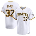 Davalo P.Pirates #32 Henry Davis Player White Home Limited Stitched Jerseys