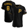 Davalo P.Pirates #8 Willie Stargell Player Black Alternate 2025 Home Limited Elite Stitched Jerseys